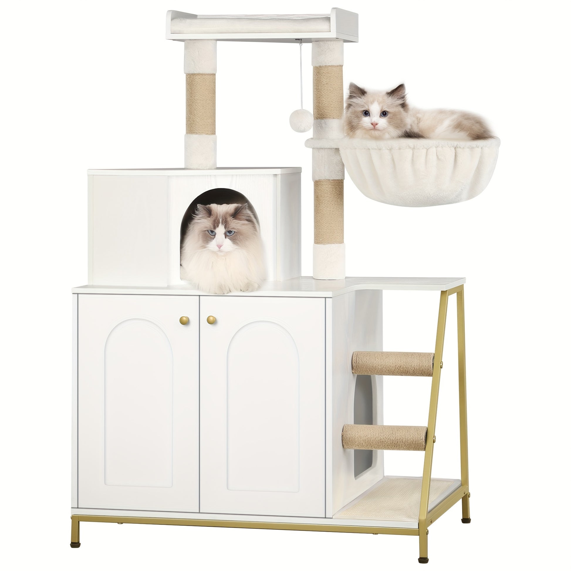 hamac moelleux arbre à chat design