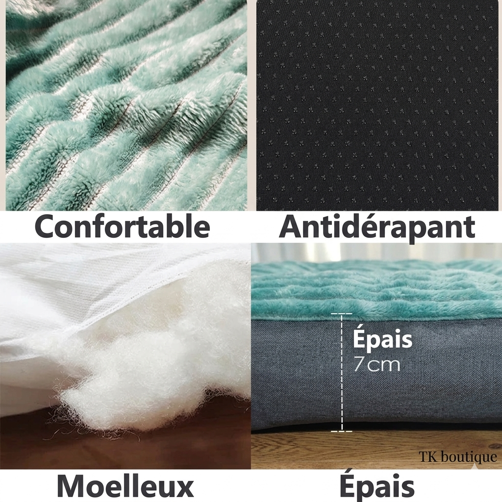 Matelas Ultra-Doux pour Chat et Chien – Le luxe à quatre pattes