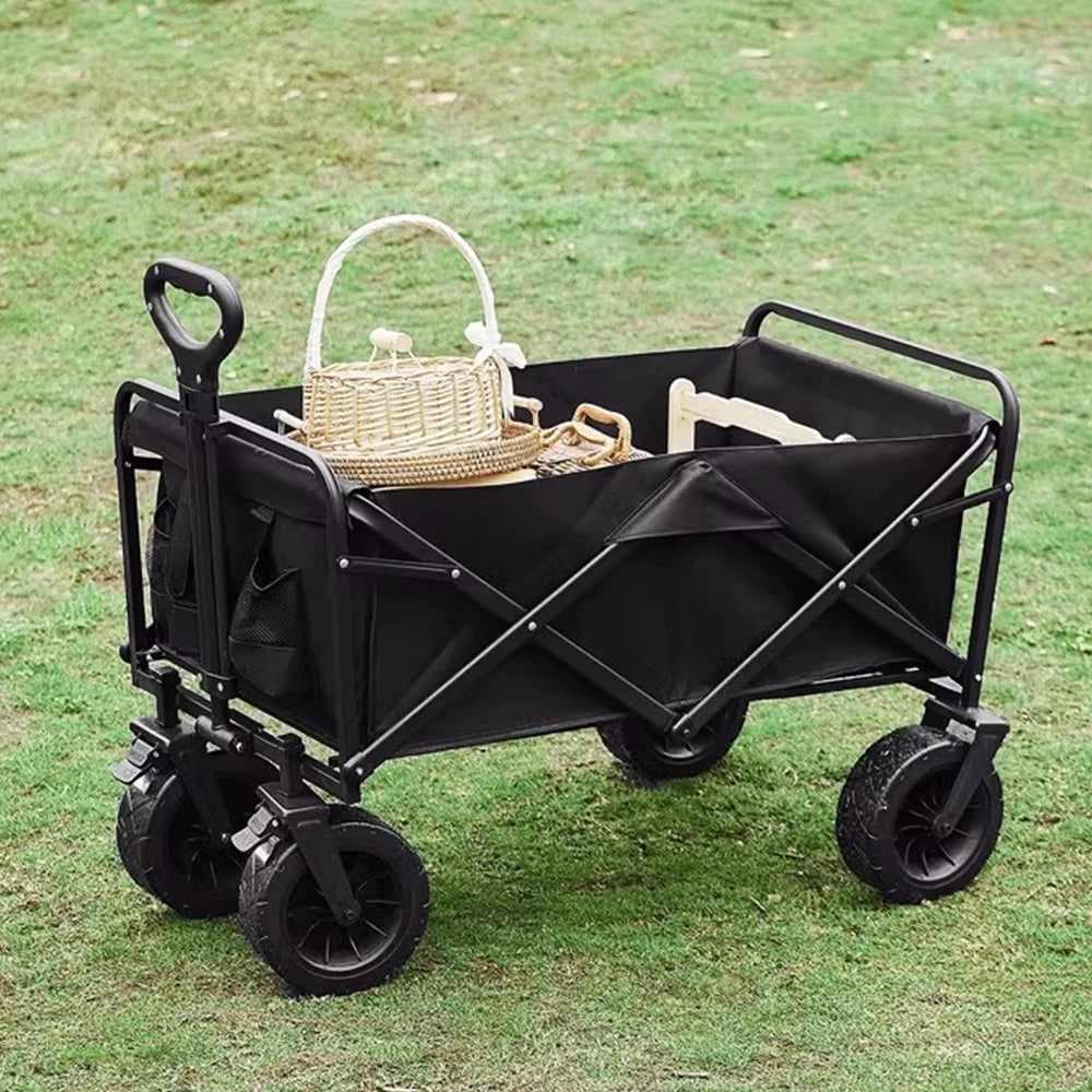 Chariot Balade Pliable pour Chien – Toit Amovible, Tout-Terrain, 200 kg