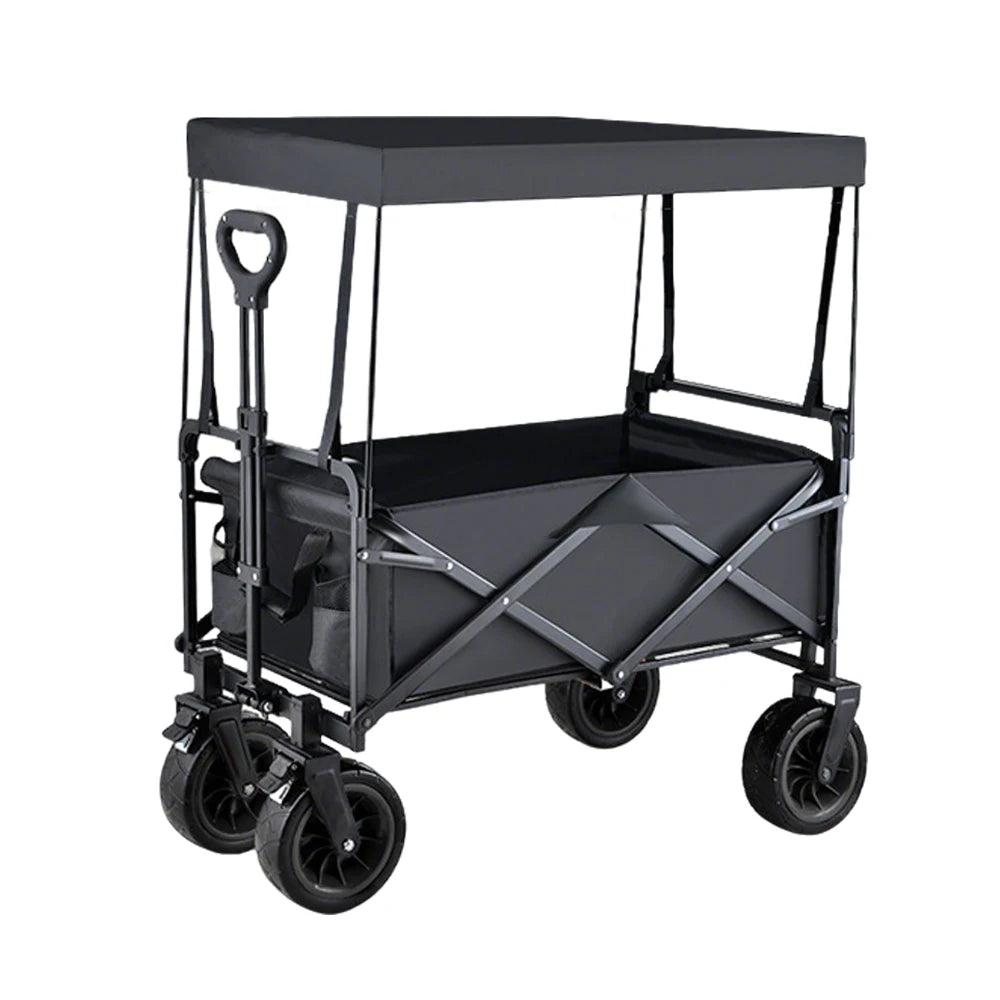 Chariot Balade Pliable pour Chien – Toit Amovible, Tout-Terrain, 200 kg