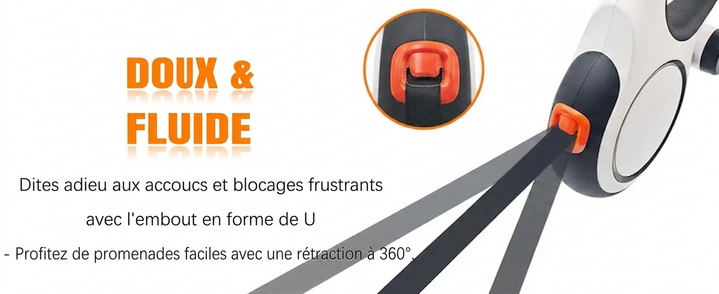 Laisse Rétractable pour Chien – La liberté sous contrôle
