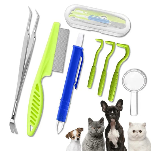 Kit Tire-Tiques pour Chien et Chat – Extraction Facile et Sécurisée
