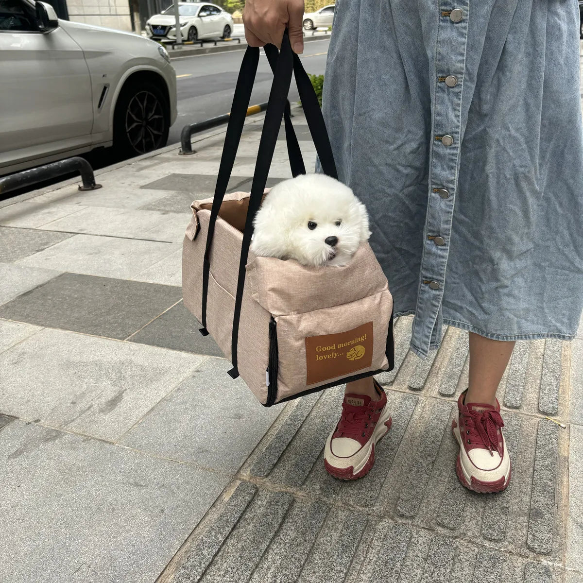 Siège de Voiture pour Chien – Il voyage, tu conduis serein