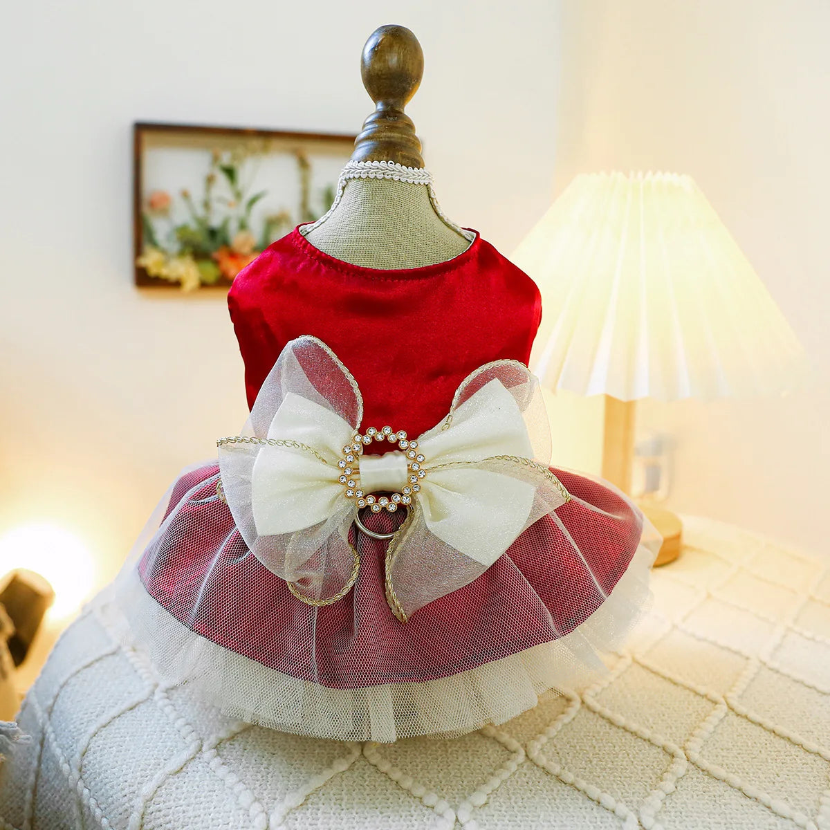 Robe Élégante pour Chienne – Belle comme une princesse
