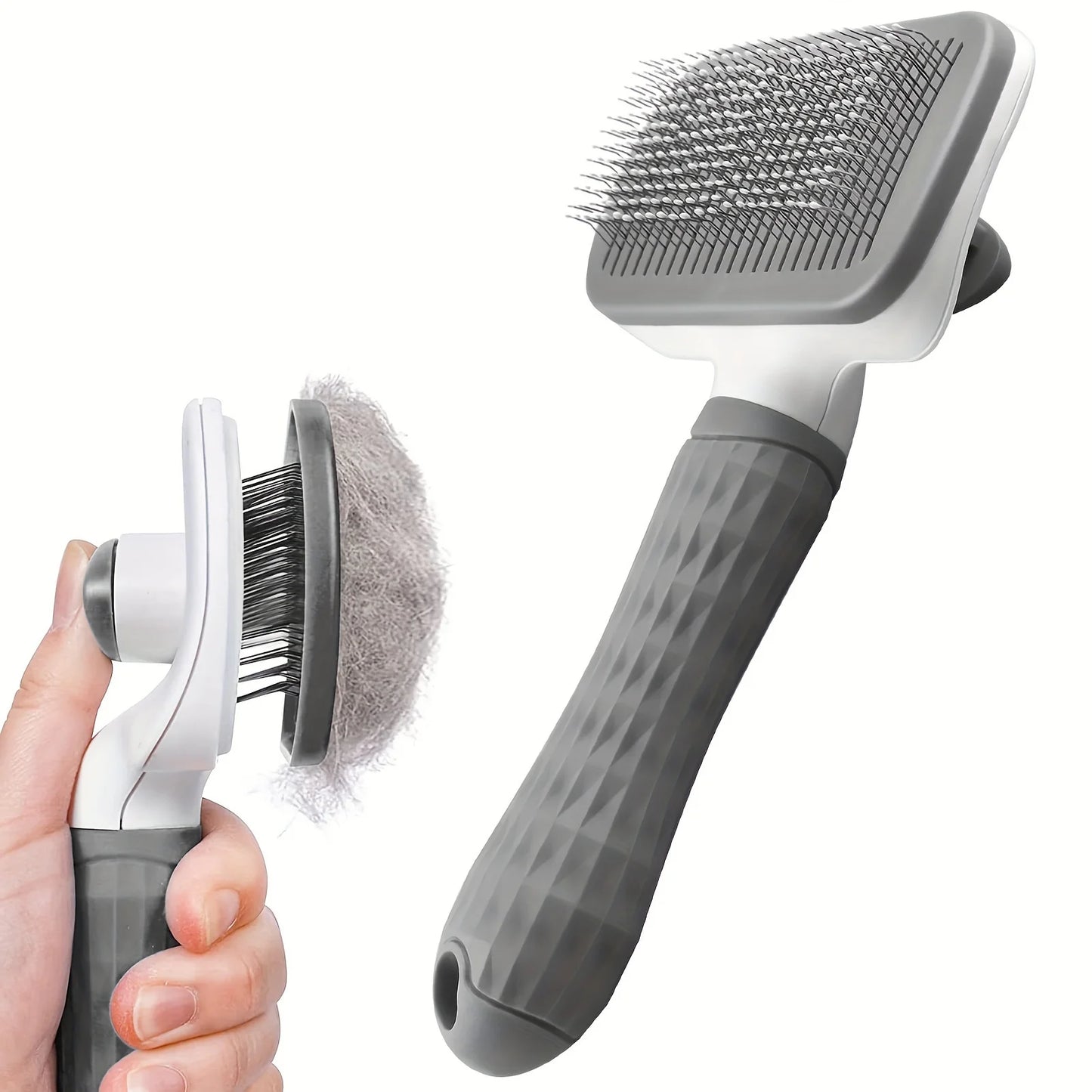 Brosse Auto-Nettoyante pour Chien et Chat – Fini les poils partout