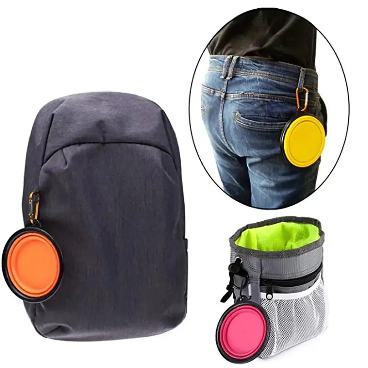 Gamelle Pliable de Voyage pour Chien et Chat – Toujours prête, partout