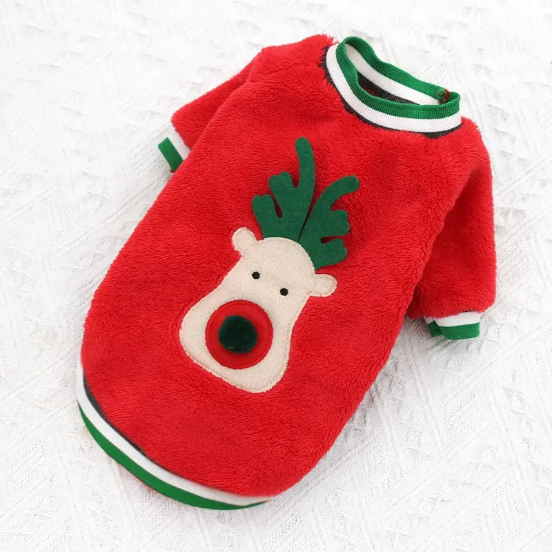 Tenue de Noël pour petits et moyens chiens – Douceur festive