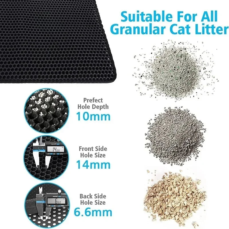 Tapis de Litière pour Chat – Propre partout, tout le temps
