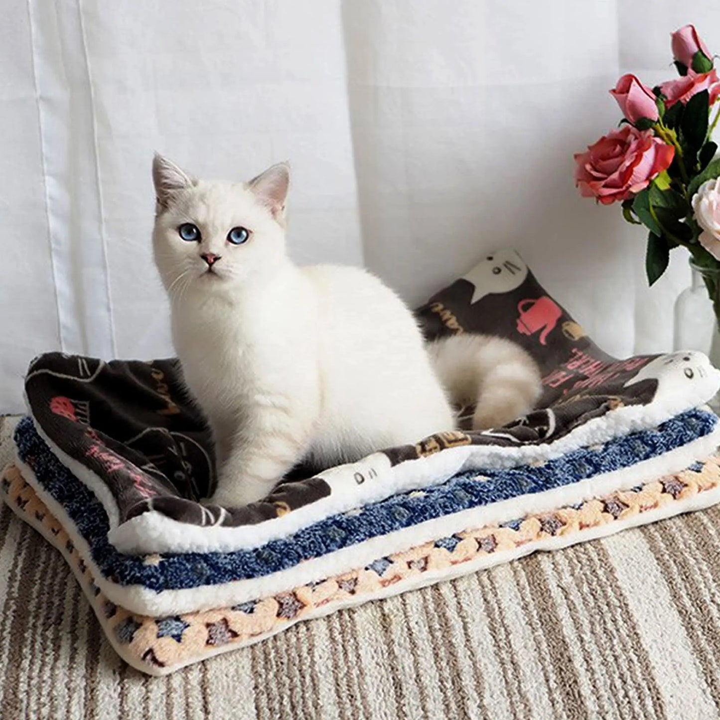 Lit en Flanelle pour Chien et Chat – Chaud et douillet toute l'année