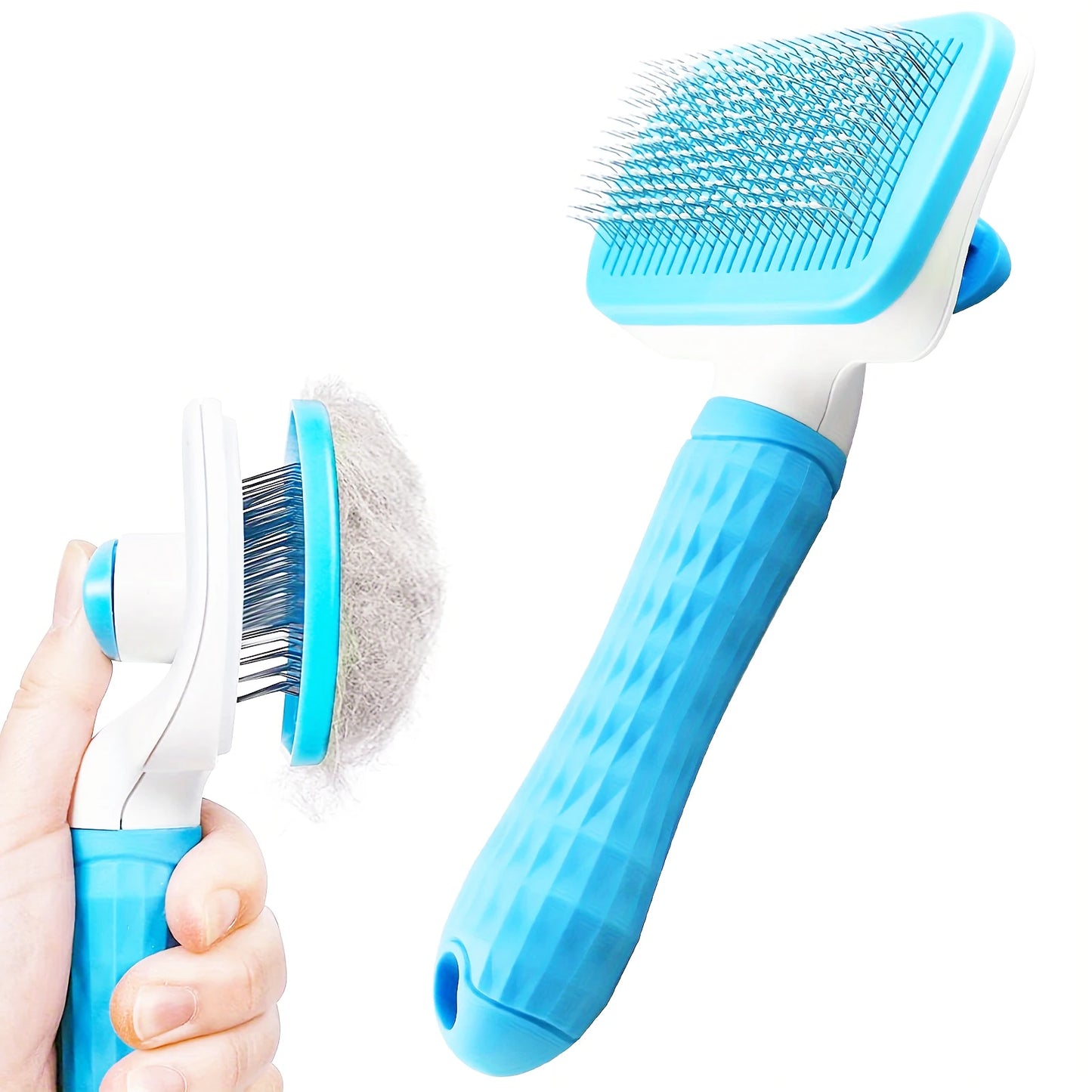 Brosse Auto-Nettoyante pour Chien et Chat – Fini les poils partout