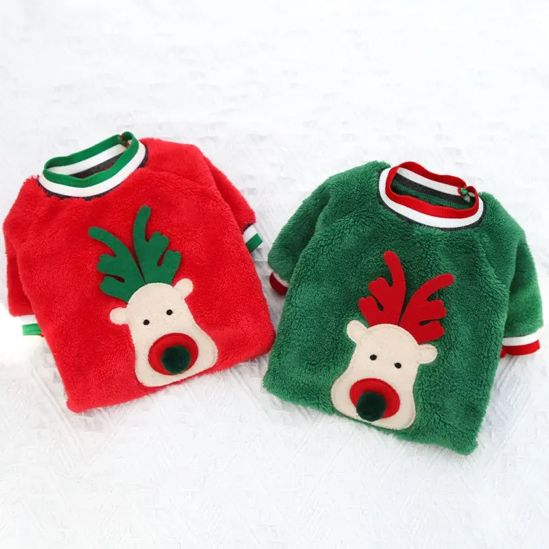 Tenue de Noël pour petits et moyens chiens – Douceur festive