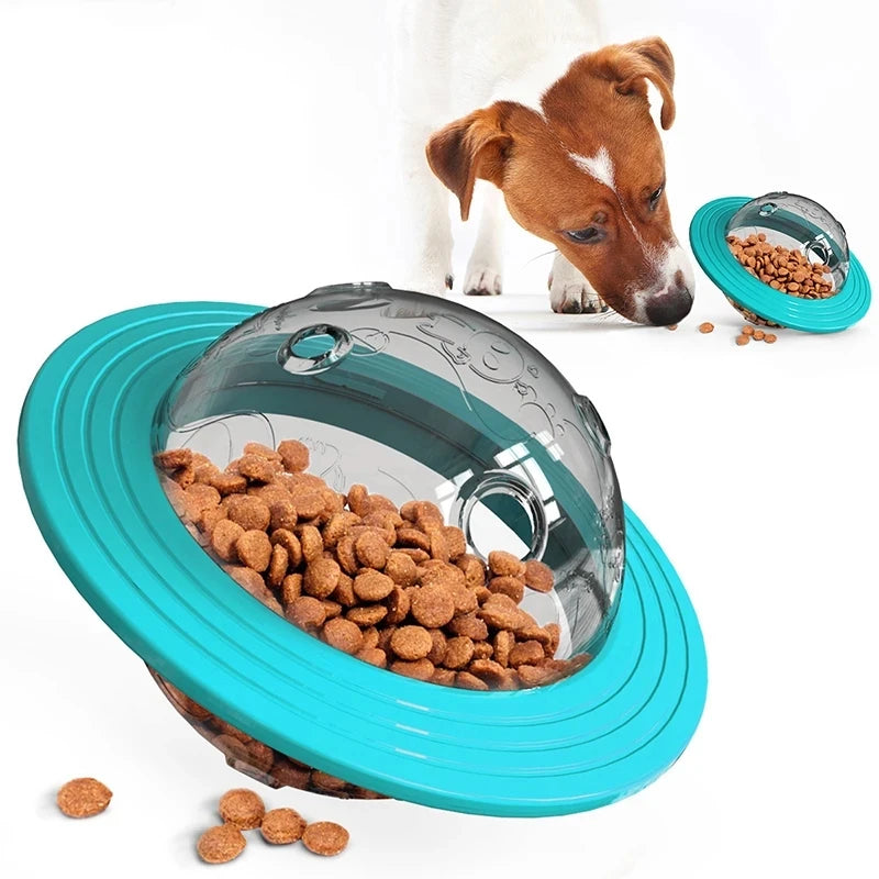 Jouet Distributeur Interactif pour Chien –  Frisbee & Distributeur de Friandises