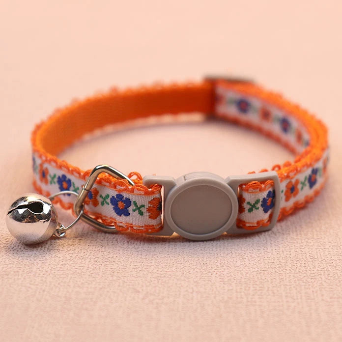 Collier Fleuri pour Chat – Féminin et délicat