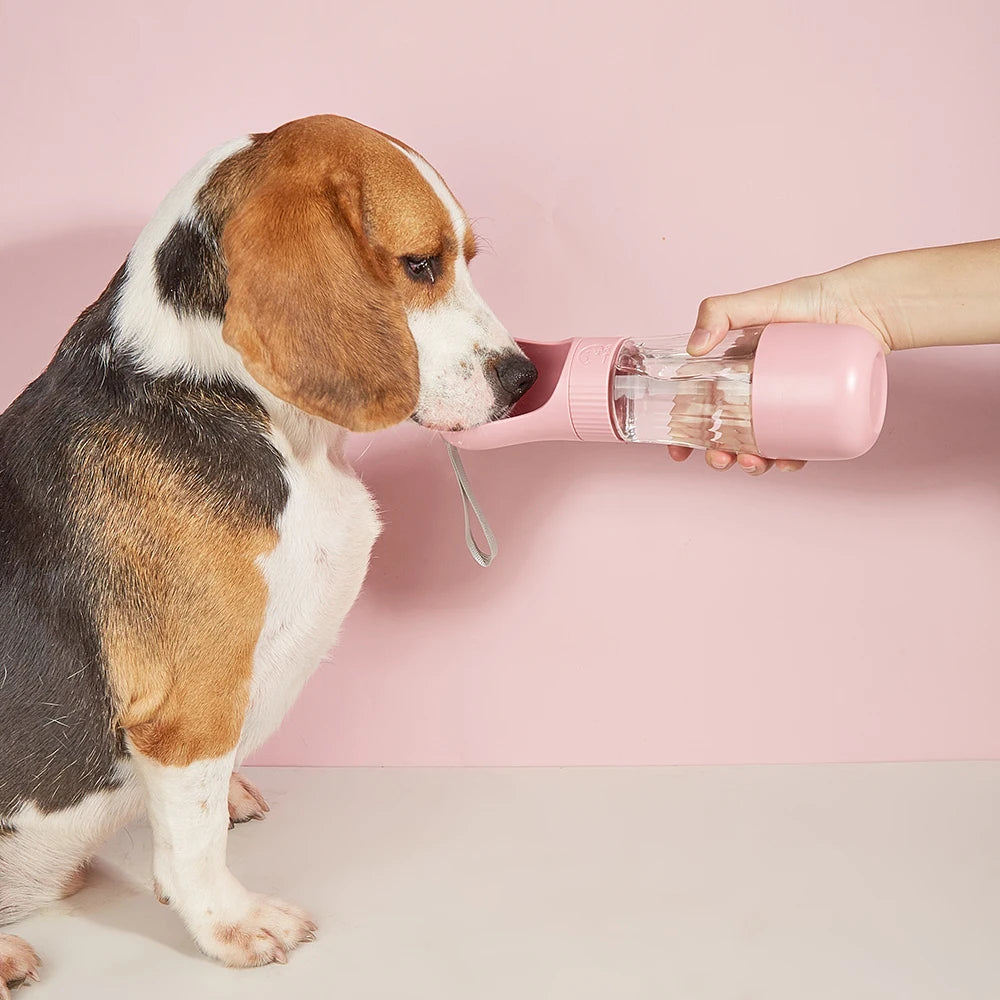Gourde Twist Open Portable pour Chien et Chat – Hydratation express en promenade