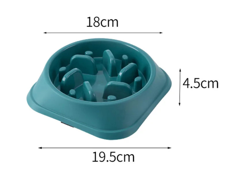 Gamelle Anti-Glouton pour Chien - Alimentation Lente et Saine