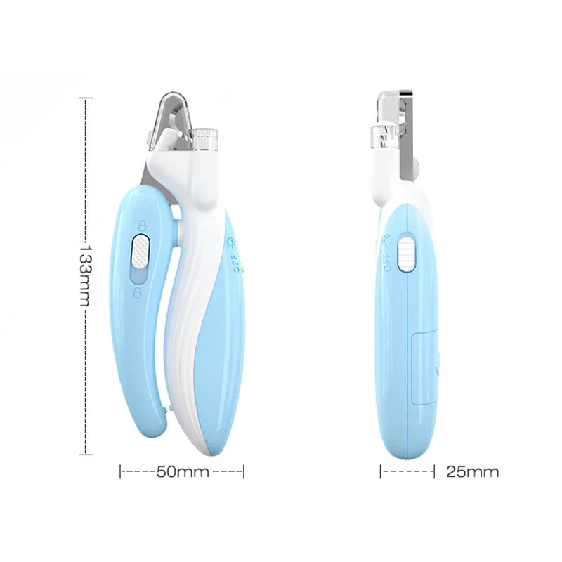 Coupe-Ongles avec Lumière LED pour Chien et Chat – Précis et sans stress