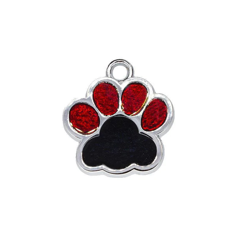 Médaille Pailletée – Gravée et Personnalisable pour Chien et Chat