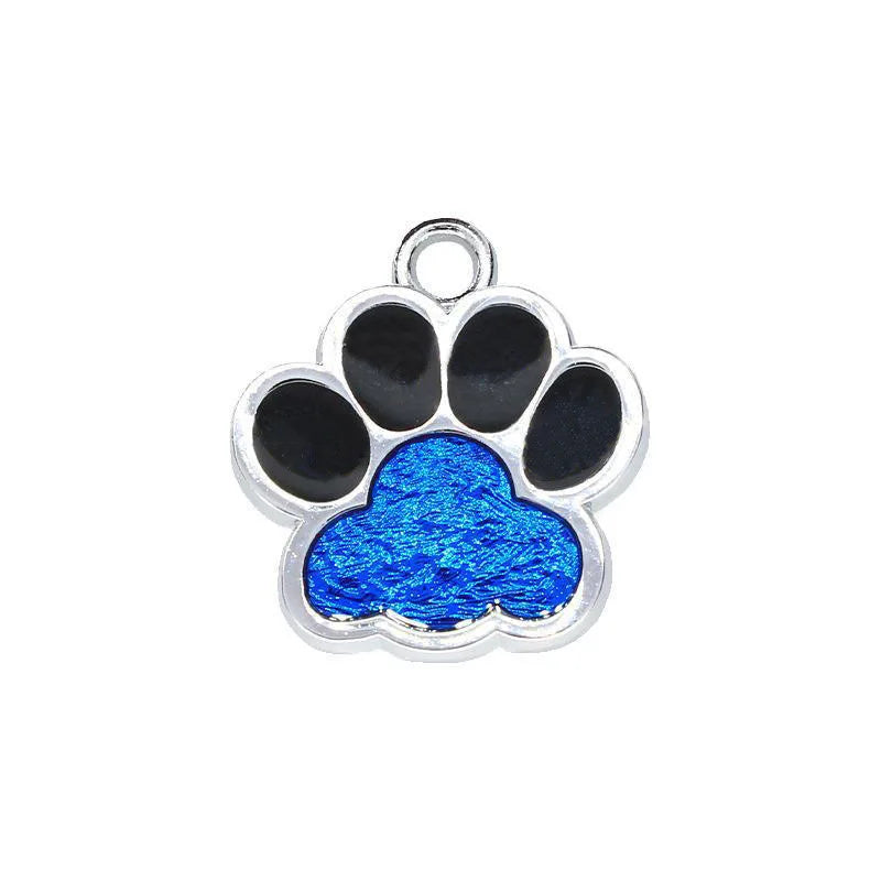 Médaille Pailletée – Gravée et Personnalisable pour Chien et Chat