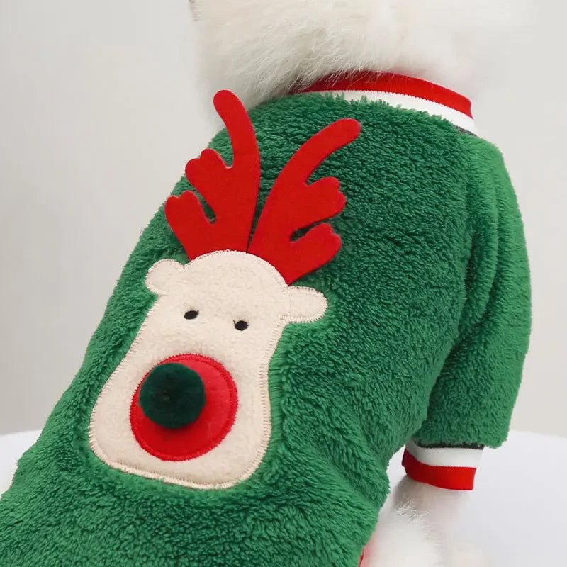 Tenue de Noël pour petits et moyens chiens – Douceur festive