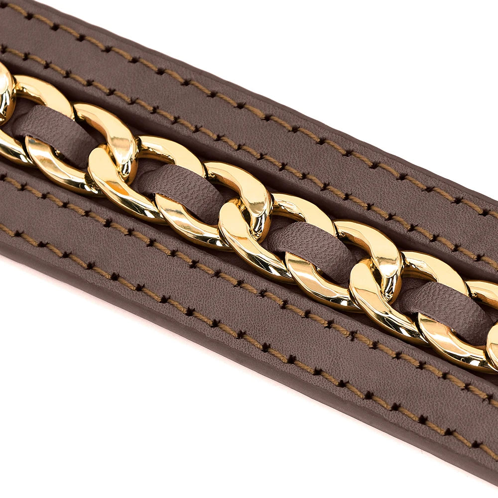 Collier en Cuir Personnalisé pour Chien – Élégant et unique