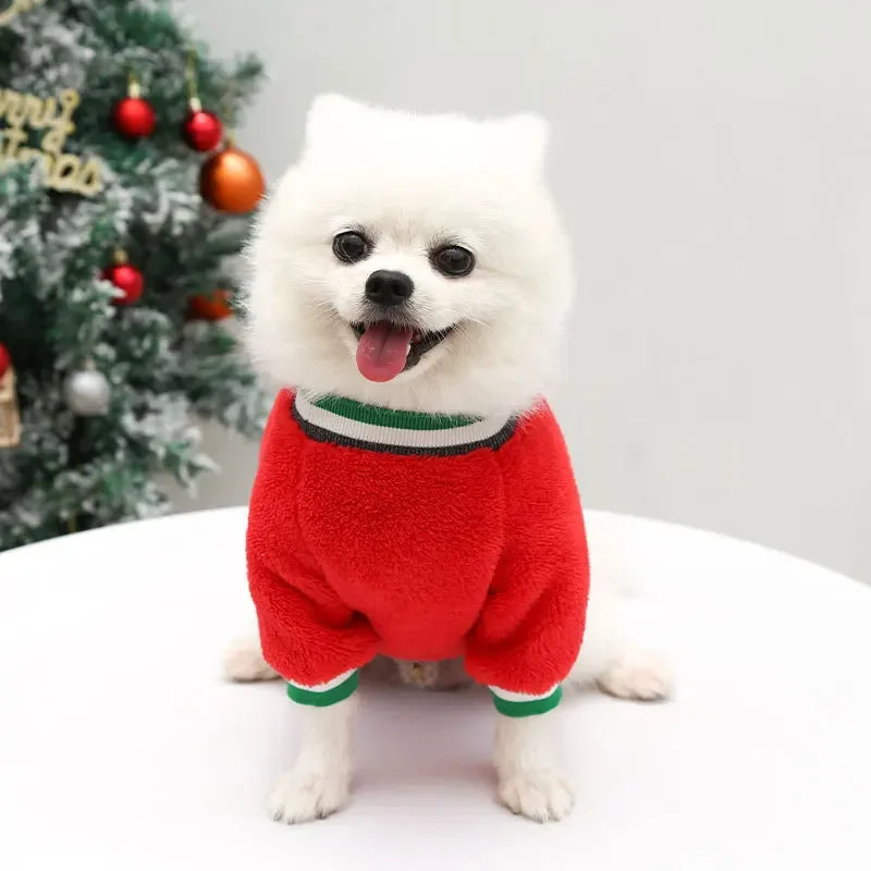 Tenue de Noël pour petits et moyens chiens – Douceur festive