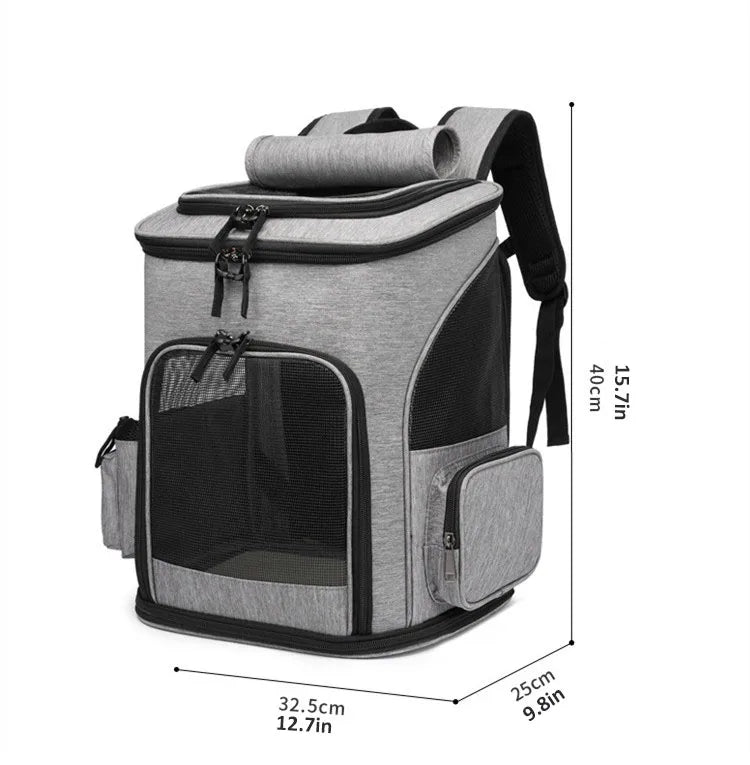 Sac à Dos de Transport pour Chat et Chien – L'aventure ensemble