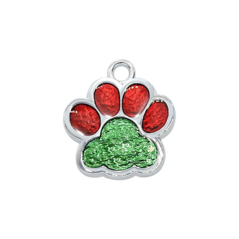 Médaille Pailletée – Gravée et Personnalisable pour Chien et Chat