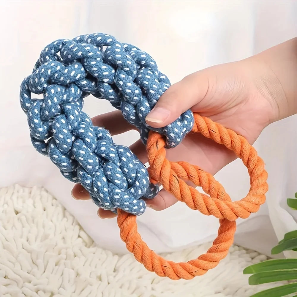 Jouet Remorqueur en Corde pour Chien – Le duel du salon !