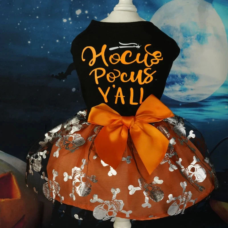 Robe Halloween pour Chien – Hocus Pocus Y'all 🎃