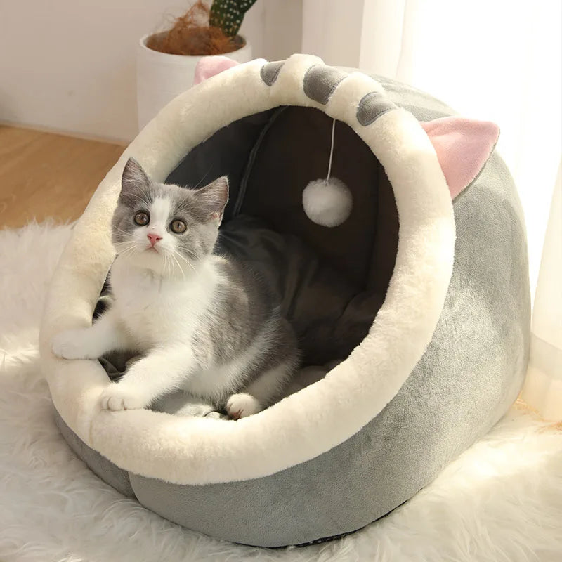 Panier Grotte pour Chat – Son cocon douillet préféré