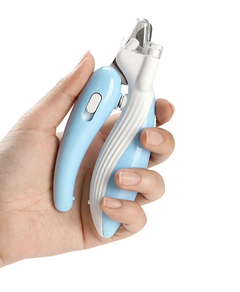 Coupe-Ongles avec Lumière LED pour Chien et Chat – Précis et sans stress