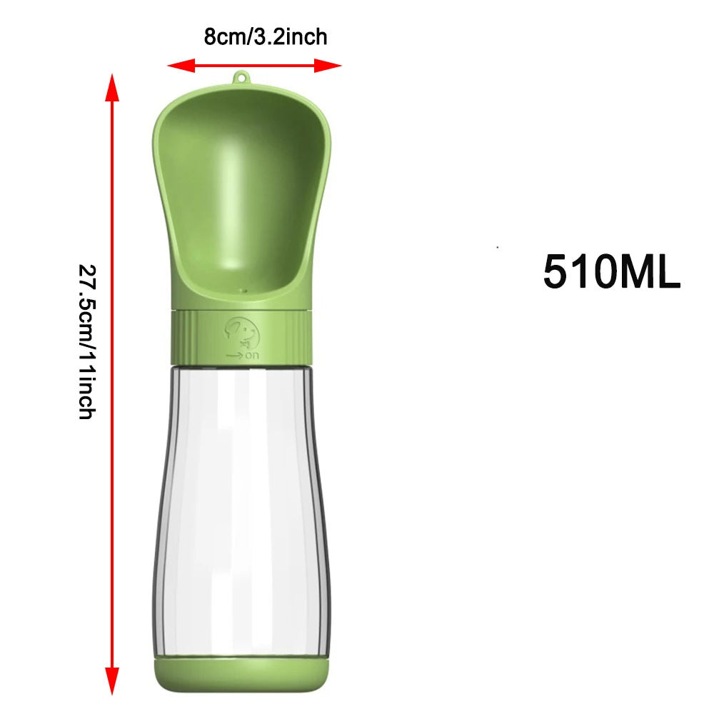 Gourde Twist Open Portable pour Chien et Chat – Hydratation express en promenade