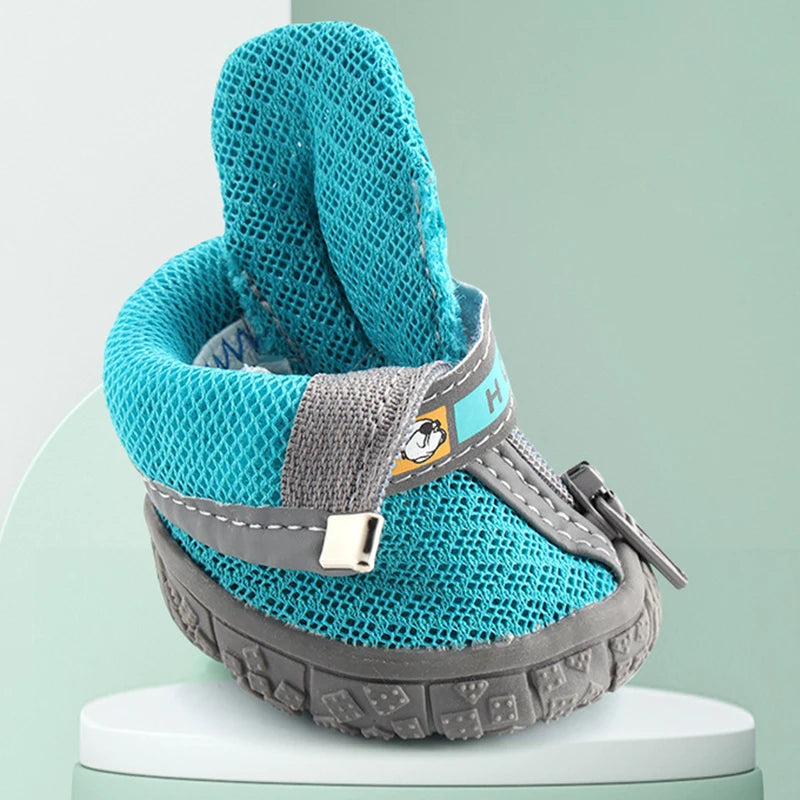 Chaussons Hiver pour Chien – Semelles Antidérapantes Epaisses & Chaudes | Lot de 4