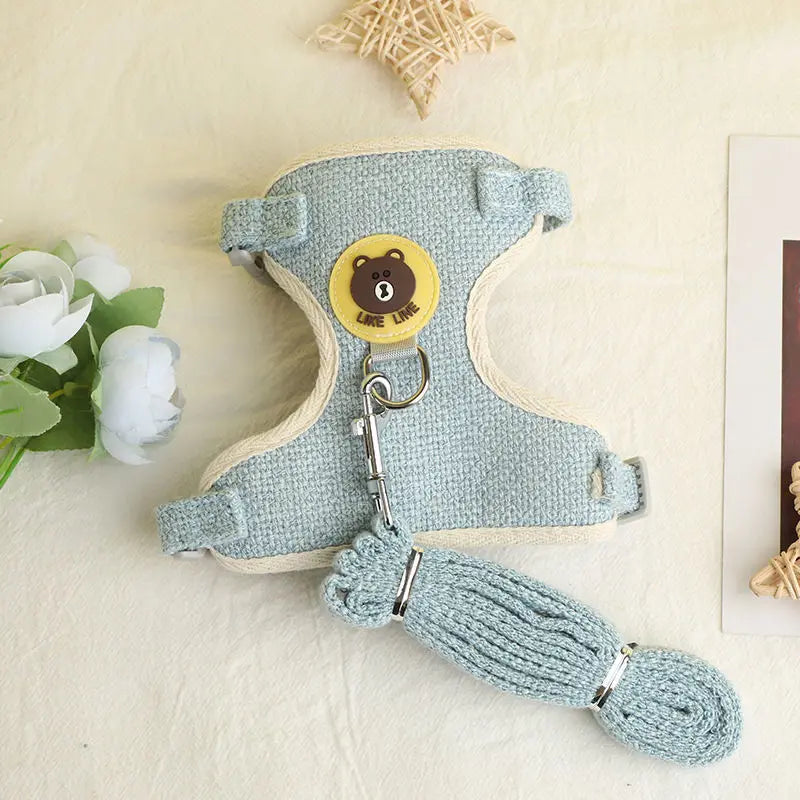 Harnais Motif Ours pour Chat et Chaton – Trop craquant !