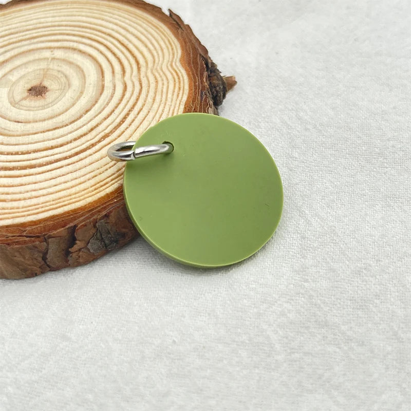 Médaille Silicone Personnalisée pour Chien et Chat – Colorée et unique