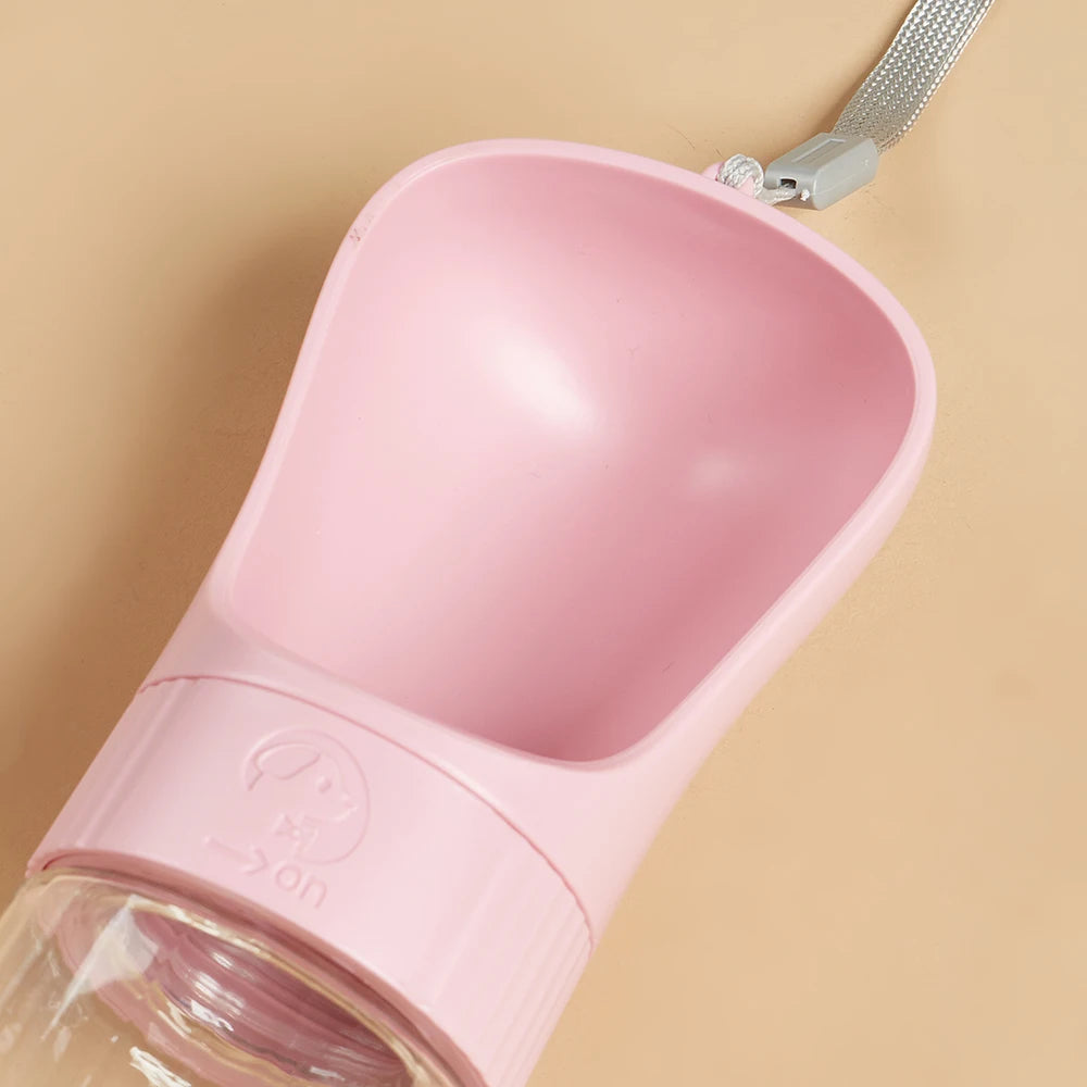 Gourde Twist Open Portable pour Chien et Chat – Hydratation express en promenade