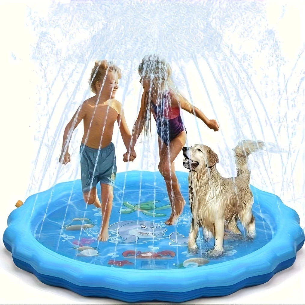 Piscine Splash pour Chien – L'été, il adore ça !