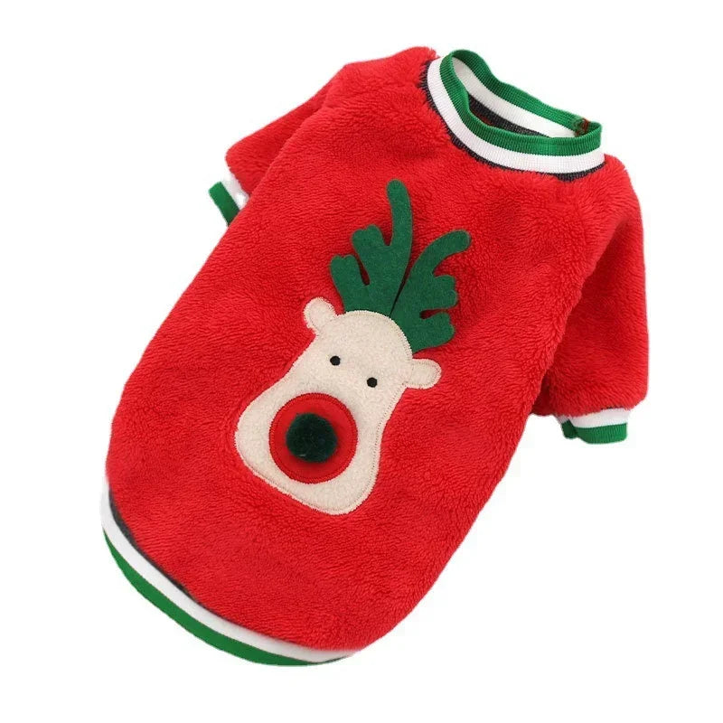 Tenue de Noël pour petits et moyens chiens – Douceur festive