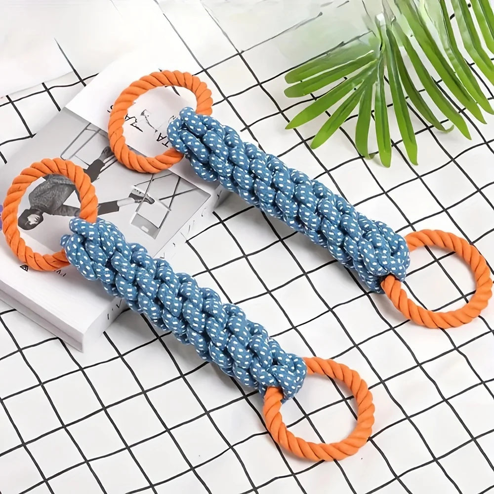 Jouet Remorqueur en Corde pour Chien – Le duel du salon !