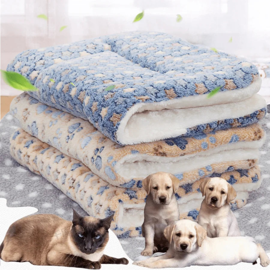 Lit en Flanelle pour Chien et Chat – Chaud et douillet toute l'année