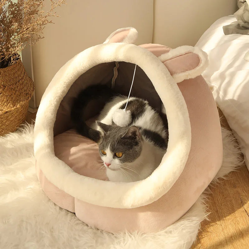 Panier Grotte pour Chat – Son cocon douillet préféré