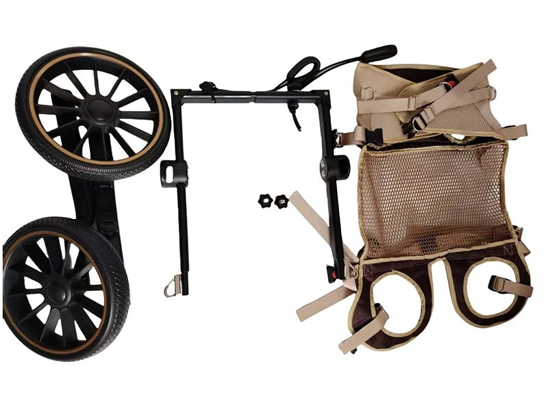 Fauteuil Roulant pour Chien – Réhabilitation Pattes Arrière, Grandes Tailles