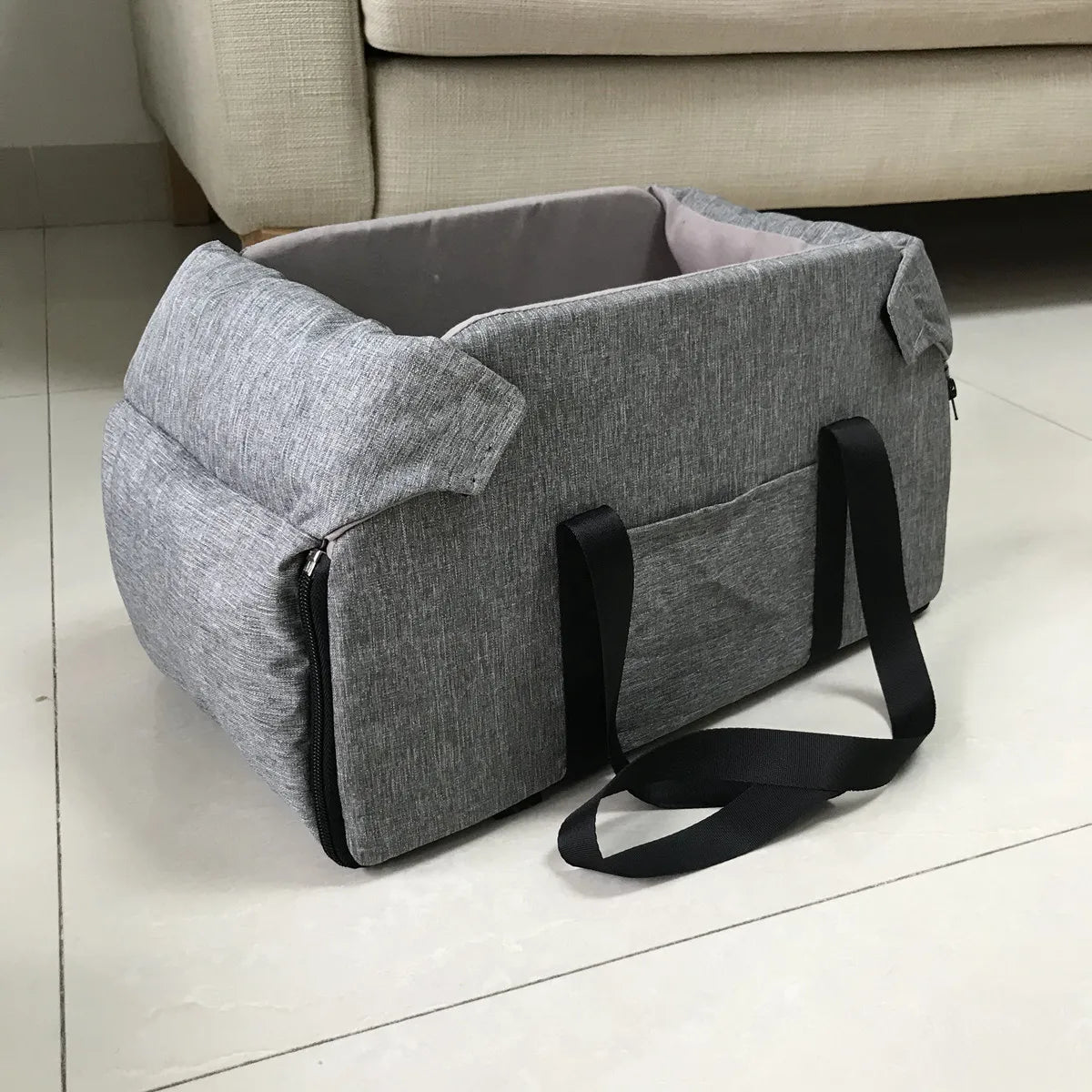 Siège de Voiture pour Chien – Il voyage, tu conduis serein