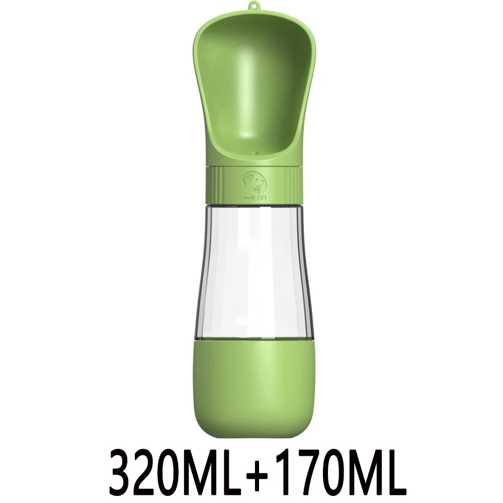 Gourde Twist Open Portable pour Chien et Chat – Hydratation express en promenade