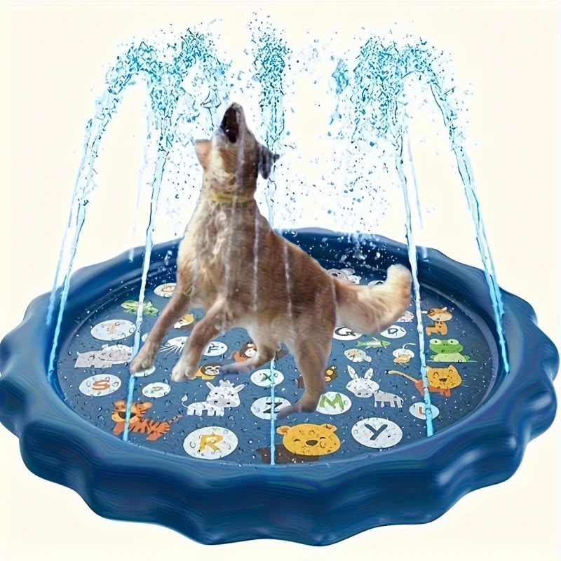 Piscine Splash pour Chien – L'été, il adore ça !