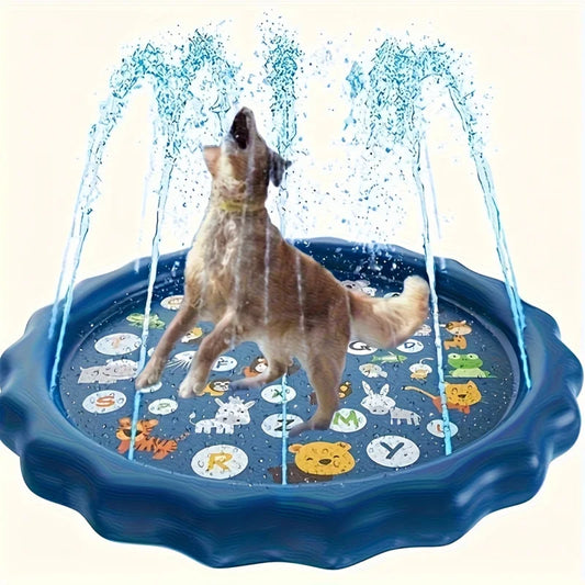 Piscine Splash pour Chien – L'été, il adore ça !