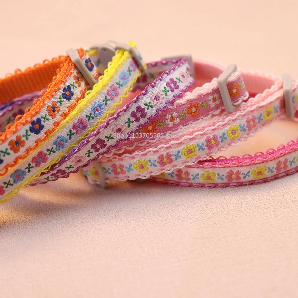 Collier Fleuri pour Chat – Féminin et délicat