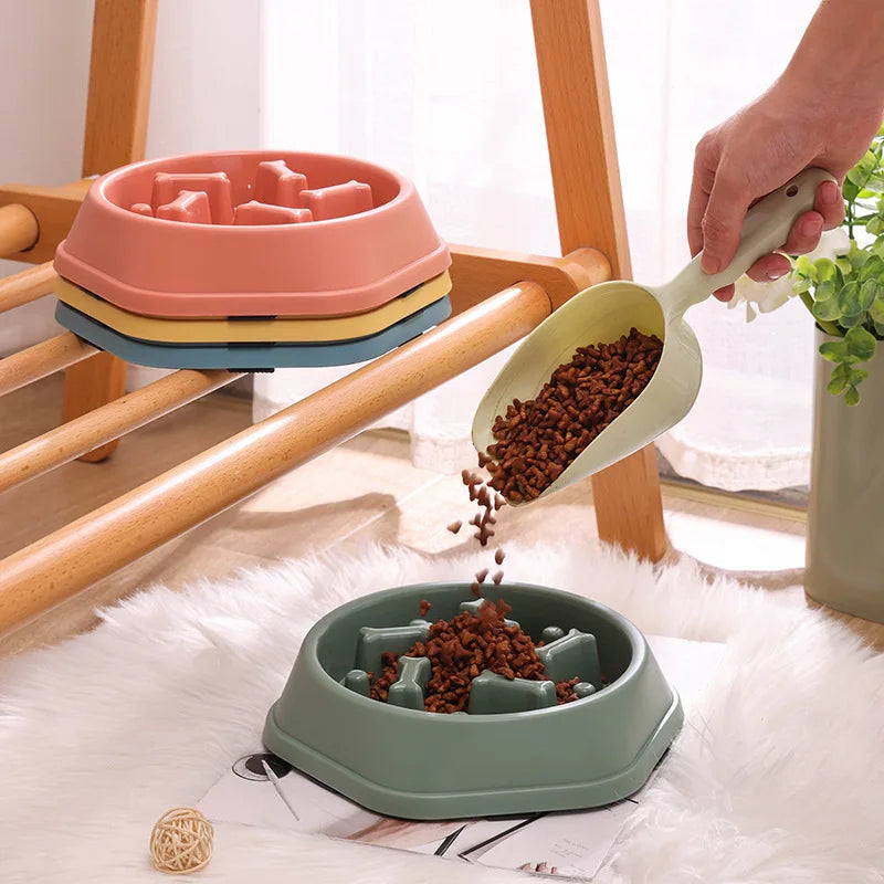 Gamelle Anti-Glouton pour Chien - Alimentation Lente et Saine