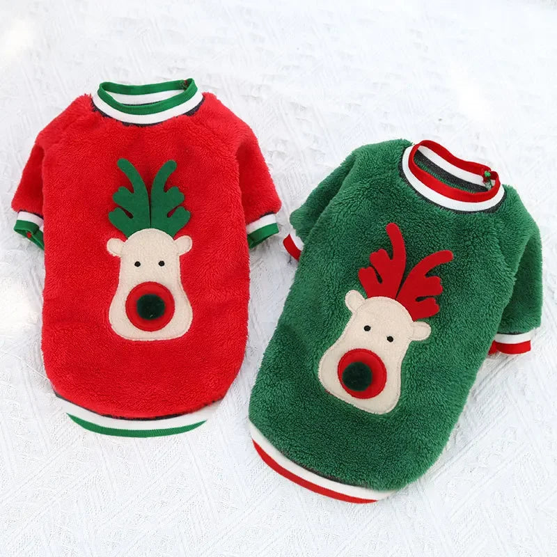 Tenue de Noël pour petits et moyens chiens – Douceur festive