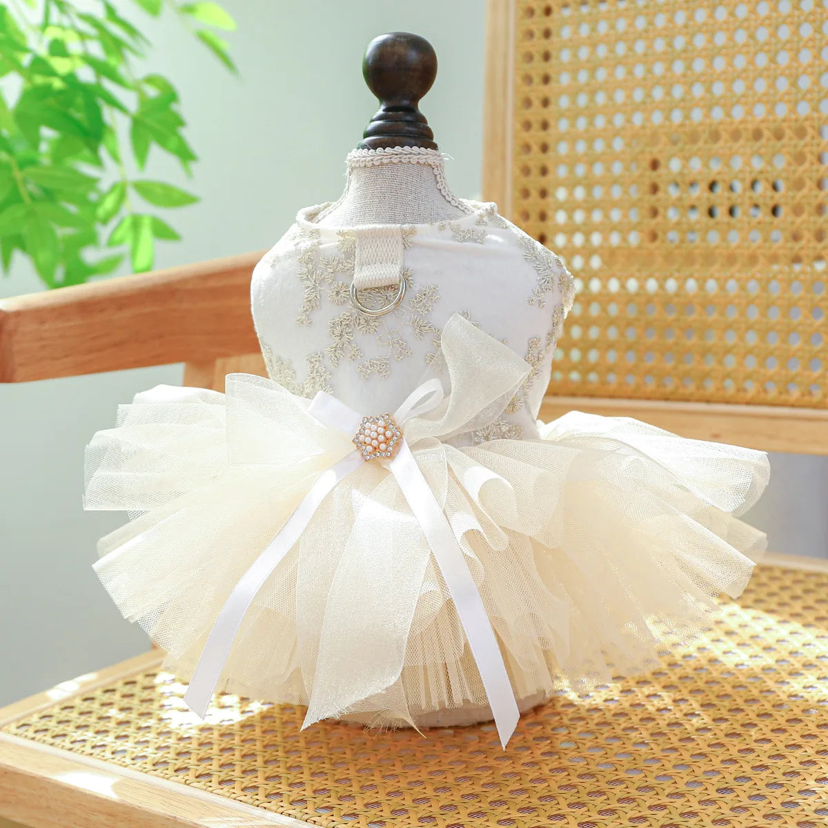 Robe Élégante pour Chienne – Belle comme une princesse